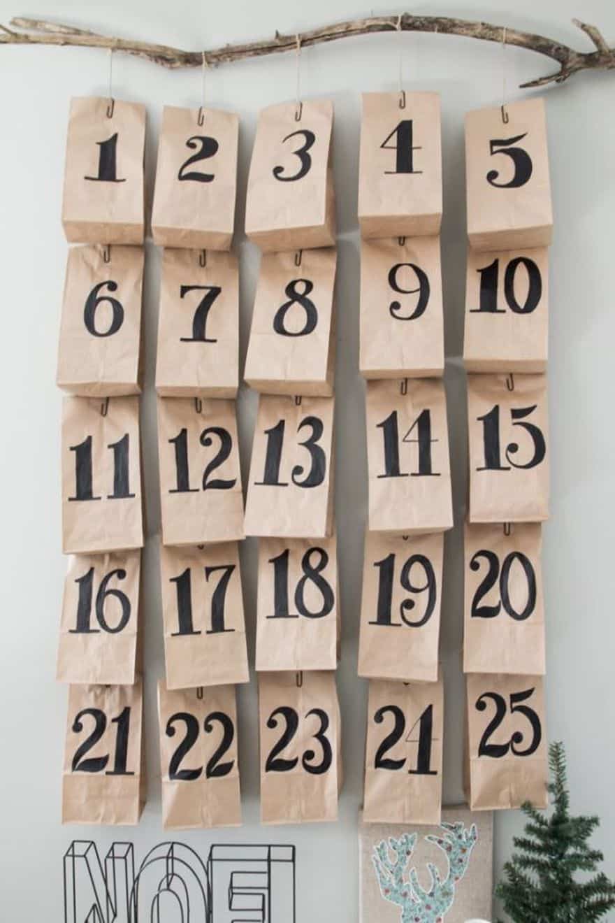DIY advent calendars