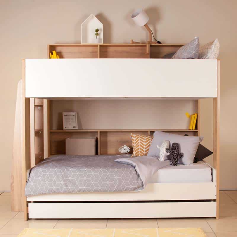 30 Modern Bunk Bed Ideas That Will Make, Three Twin Bunk Bed Design