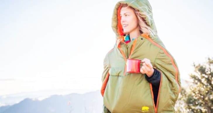 women's wearable sleeping bag