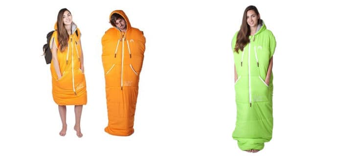 women's wearable sleeping bag