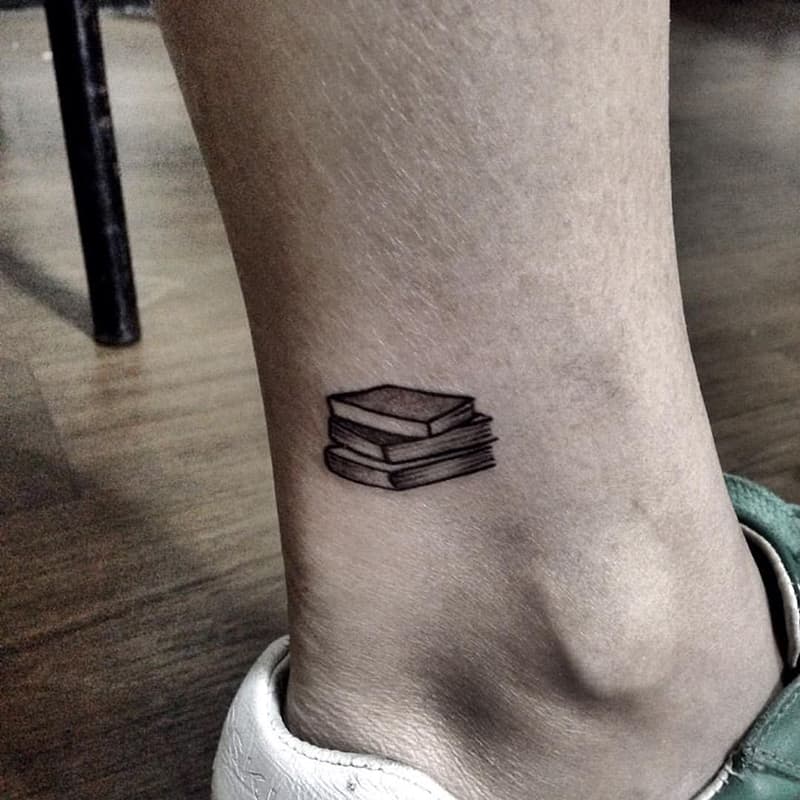 tiny book lovers tattooTikTok Search