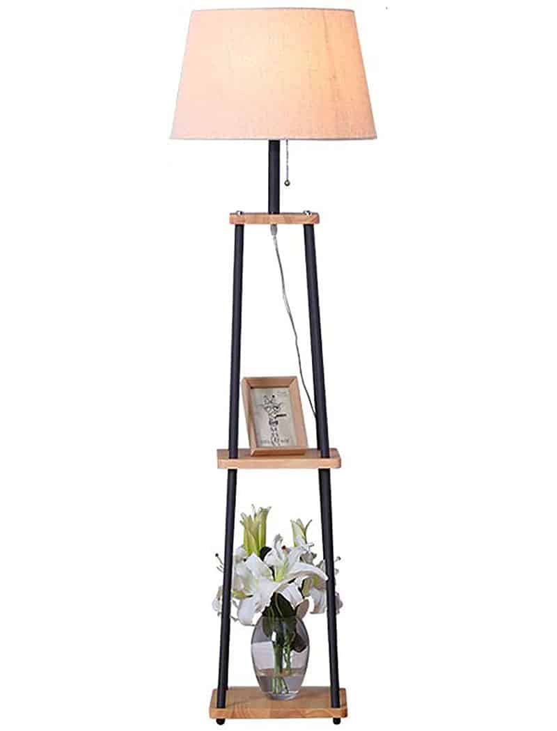 2 In 1 Floor Lamps With Shelves For, 3 Tier Table Lamp