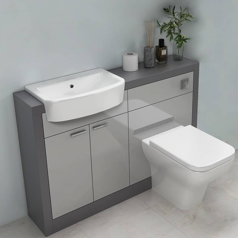 Bathroom Vanity Unit Ideas For A New, How To Fit Toilet And Sink Vanity Unit