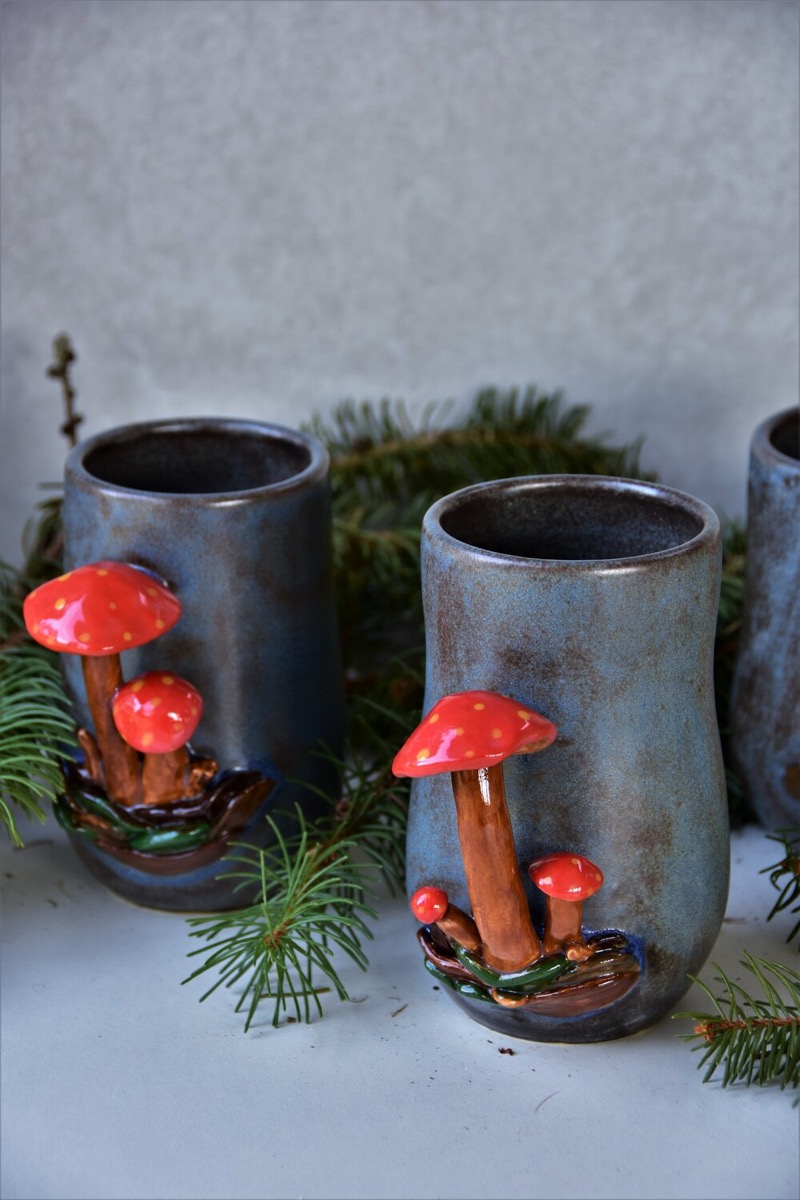 ? Ceramic Mushrooms Coffee Mugs to Buy